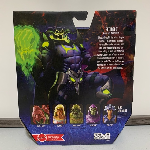 MASTERVERSE The Masters of The Universe: Revelation SKELEGOD Action Figure-NIB - Picture 2 of 11